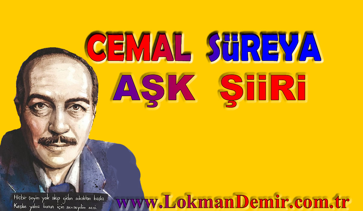 Cemal Süreya Aşk Şiiri Sözleri